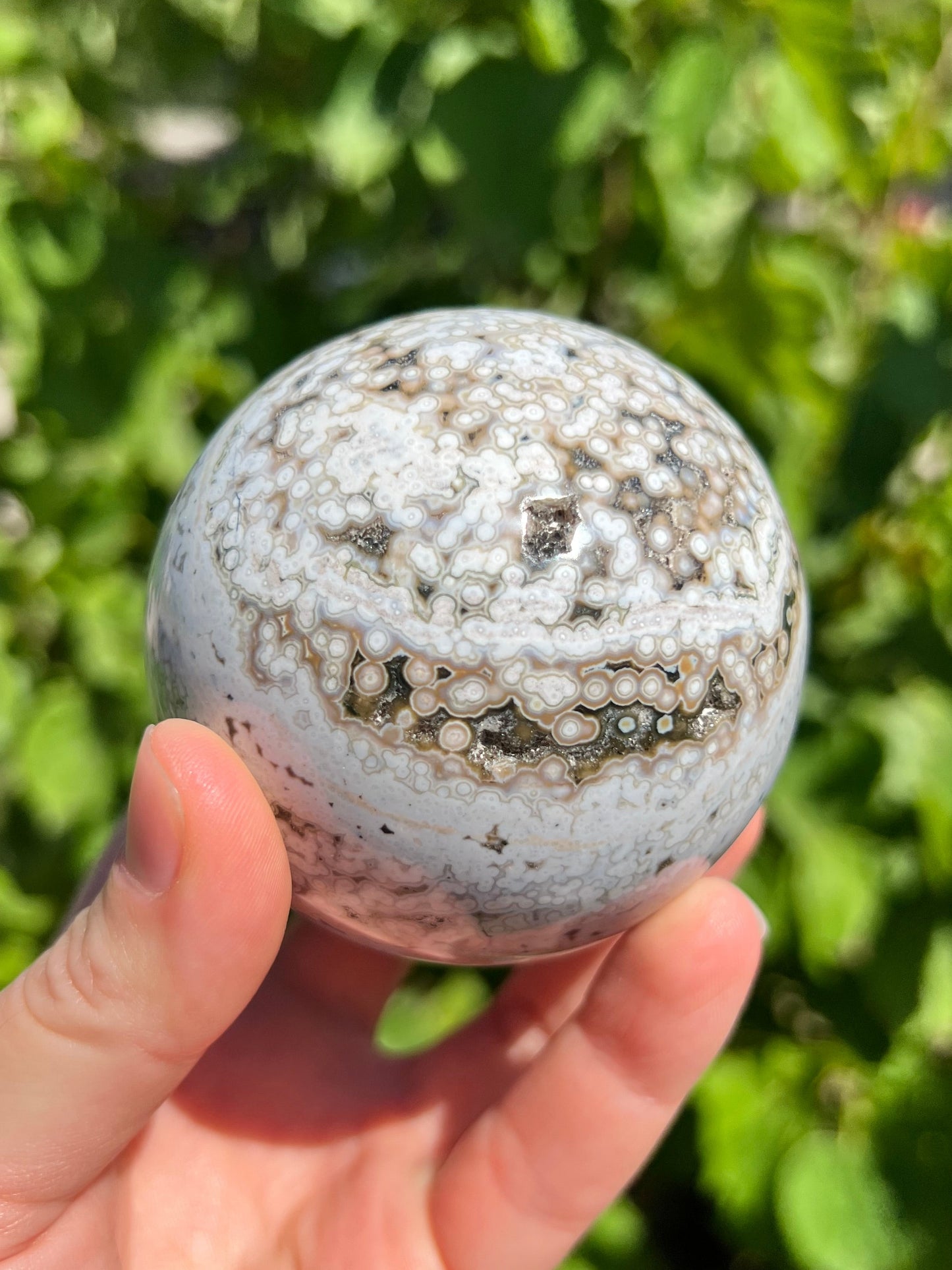 Sea Jasper Spheres