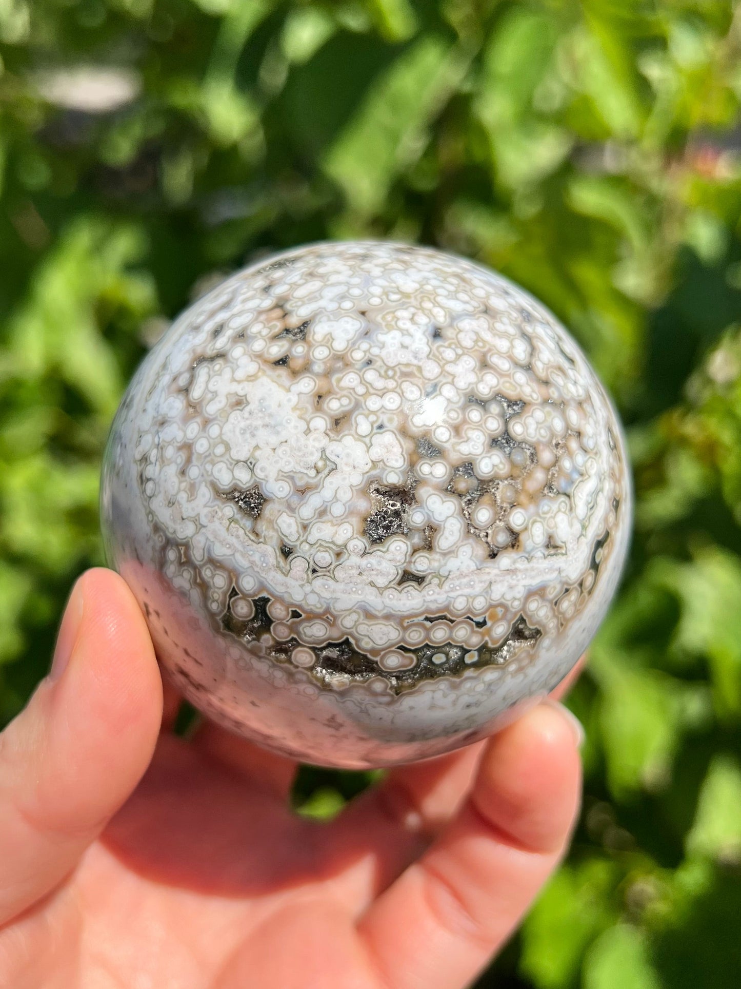 Sea Jasper Spheres