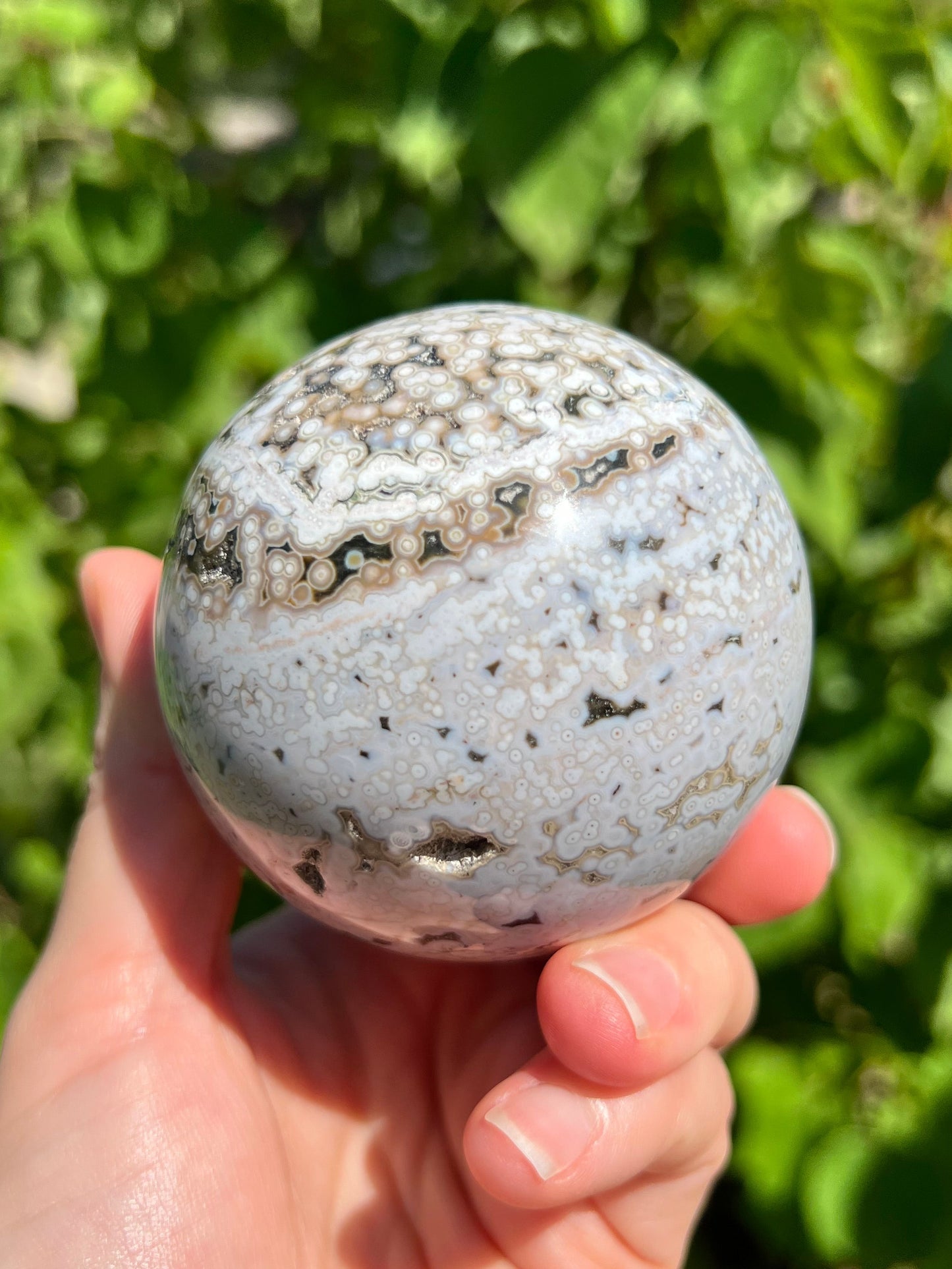 Sea Jasper Spheres