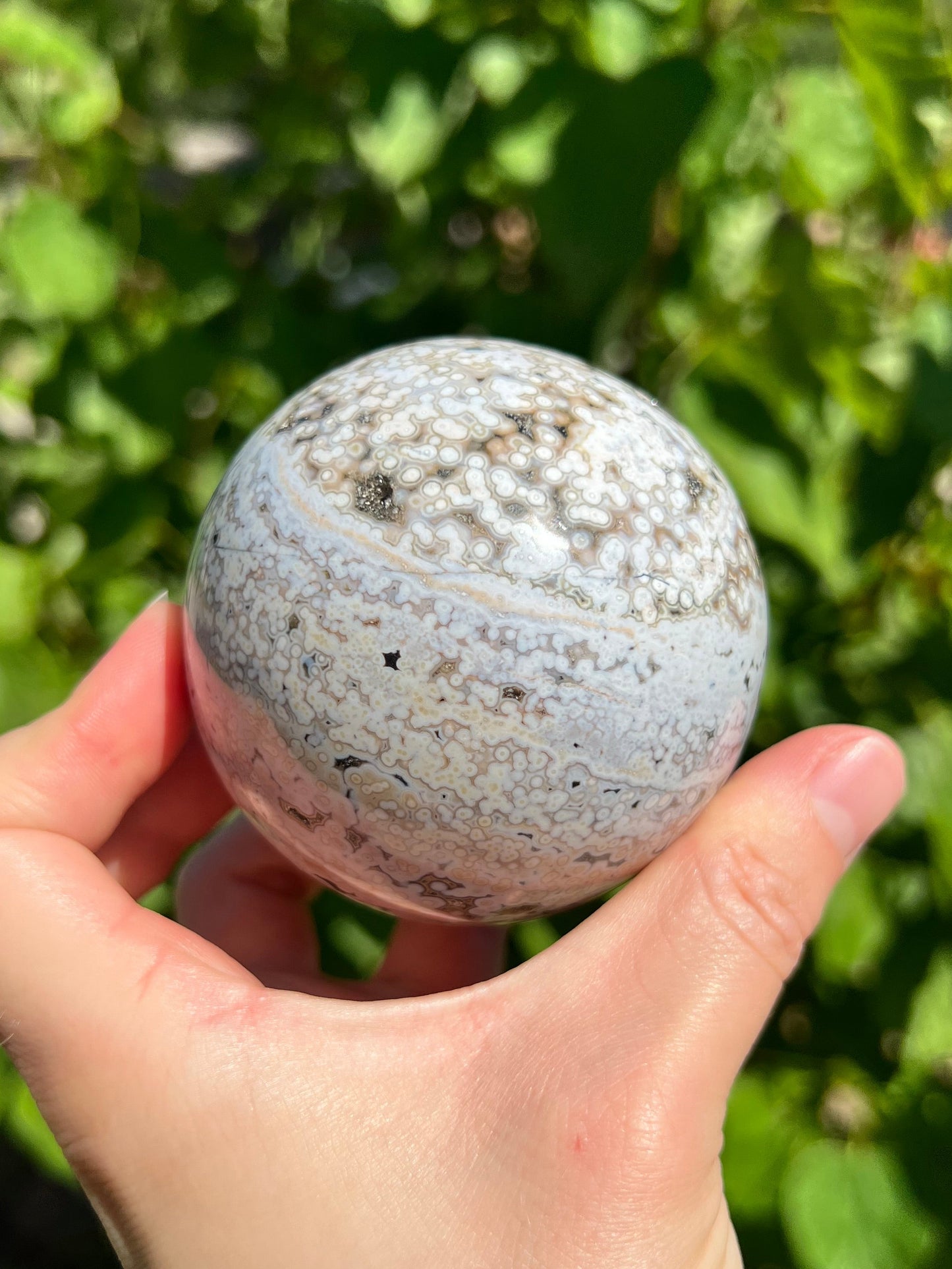 Sea Jasper Spheres