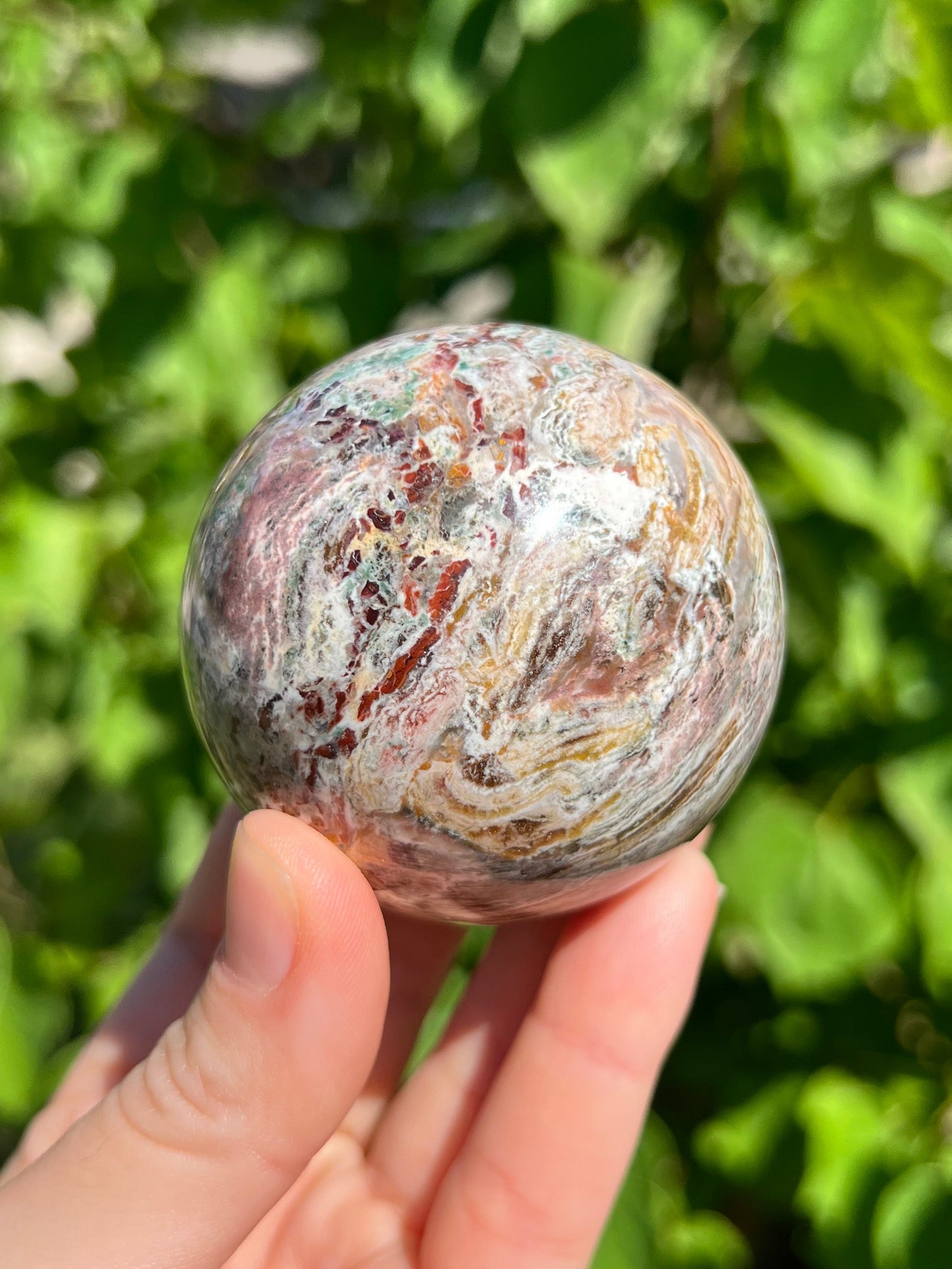 Sea Jasper Spheres