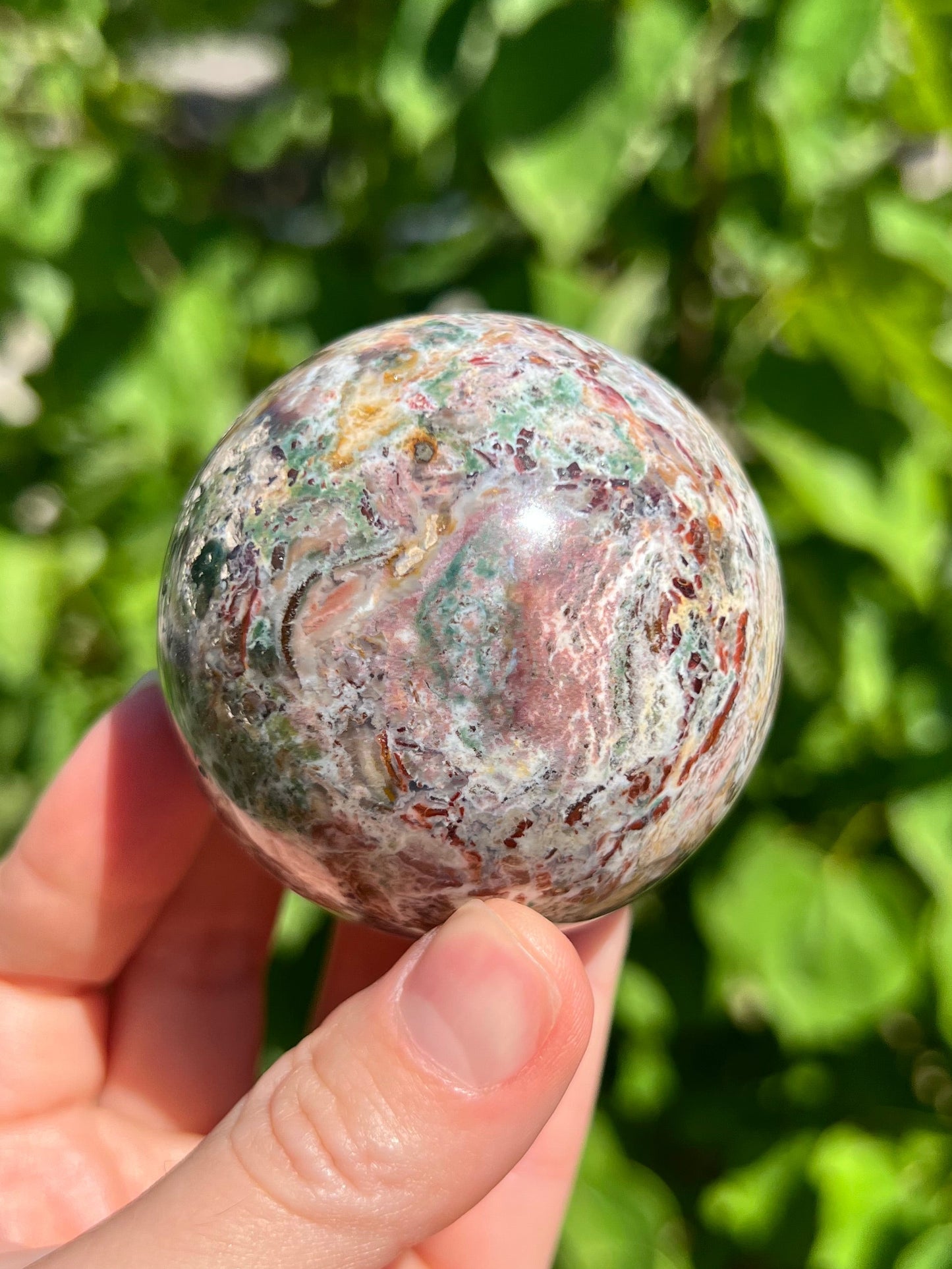 Sea Jasper Spheres