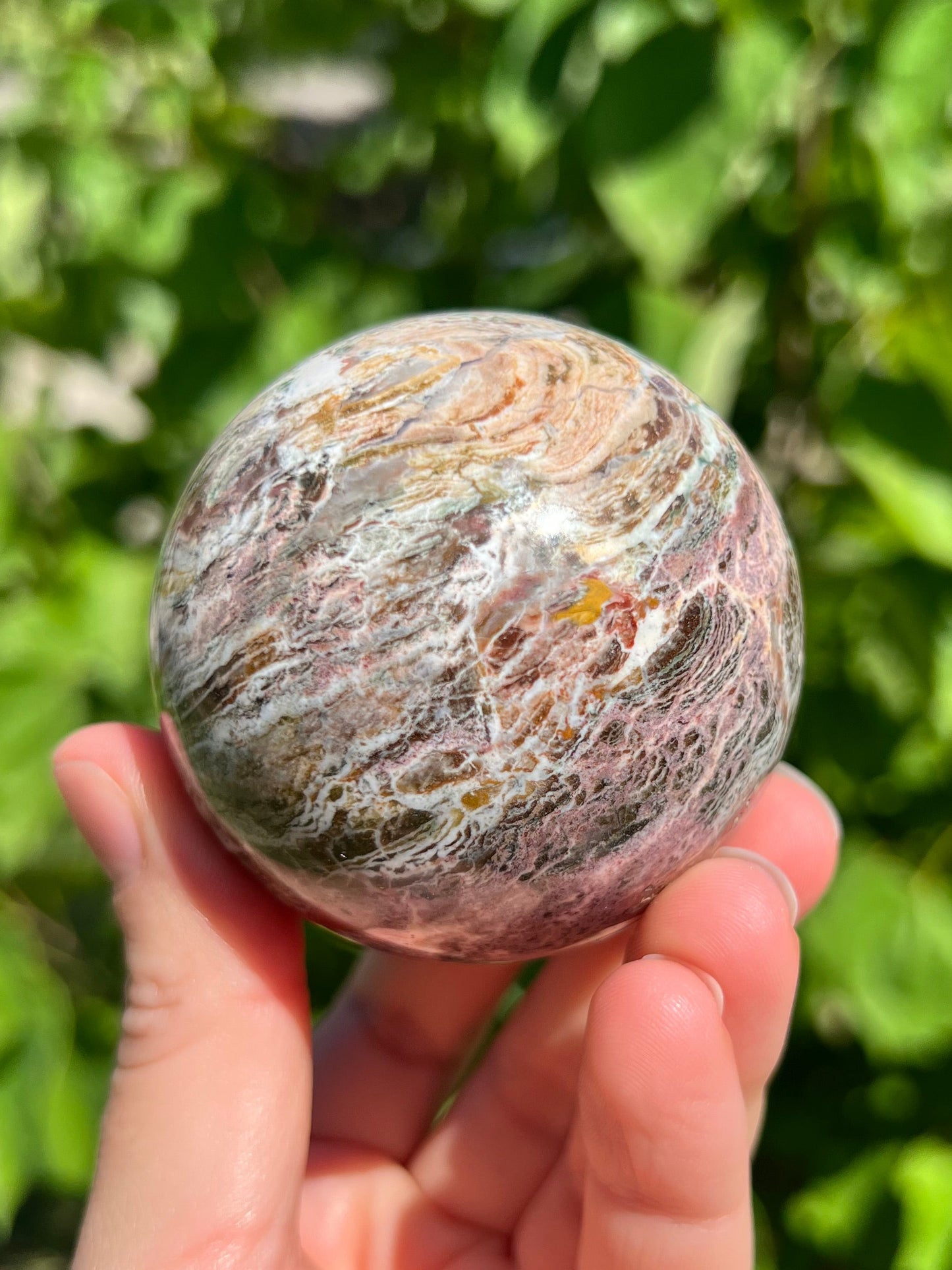 Sea Jasper Spheres
