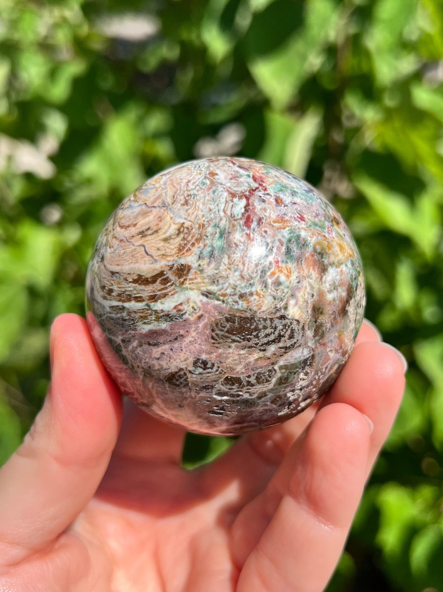 Sea Jasper Spheres