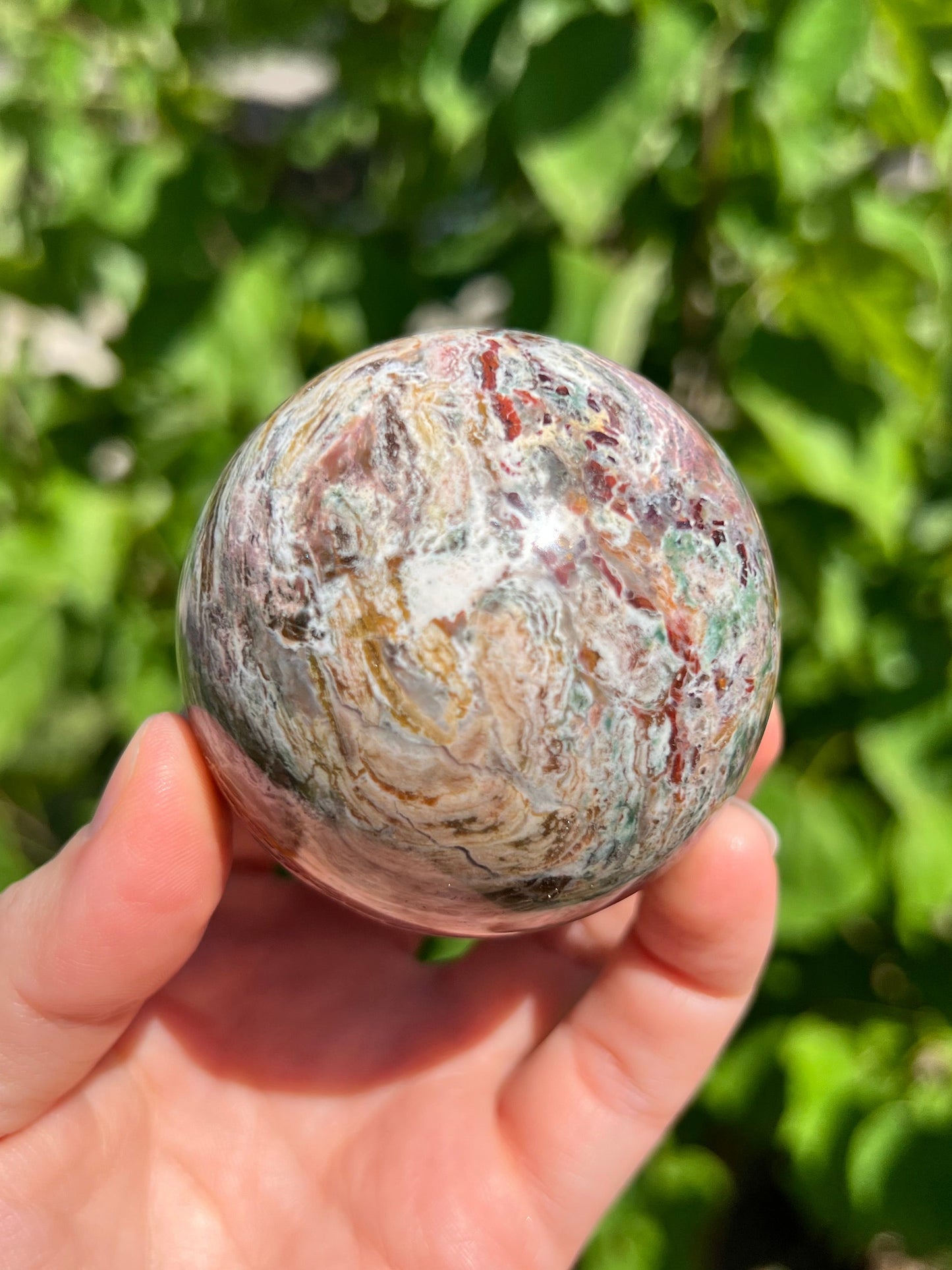 Sea Jasper Spheres