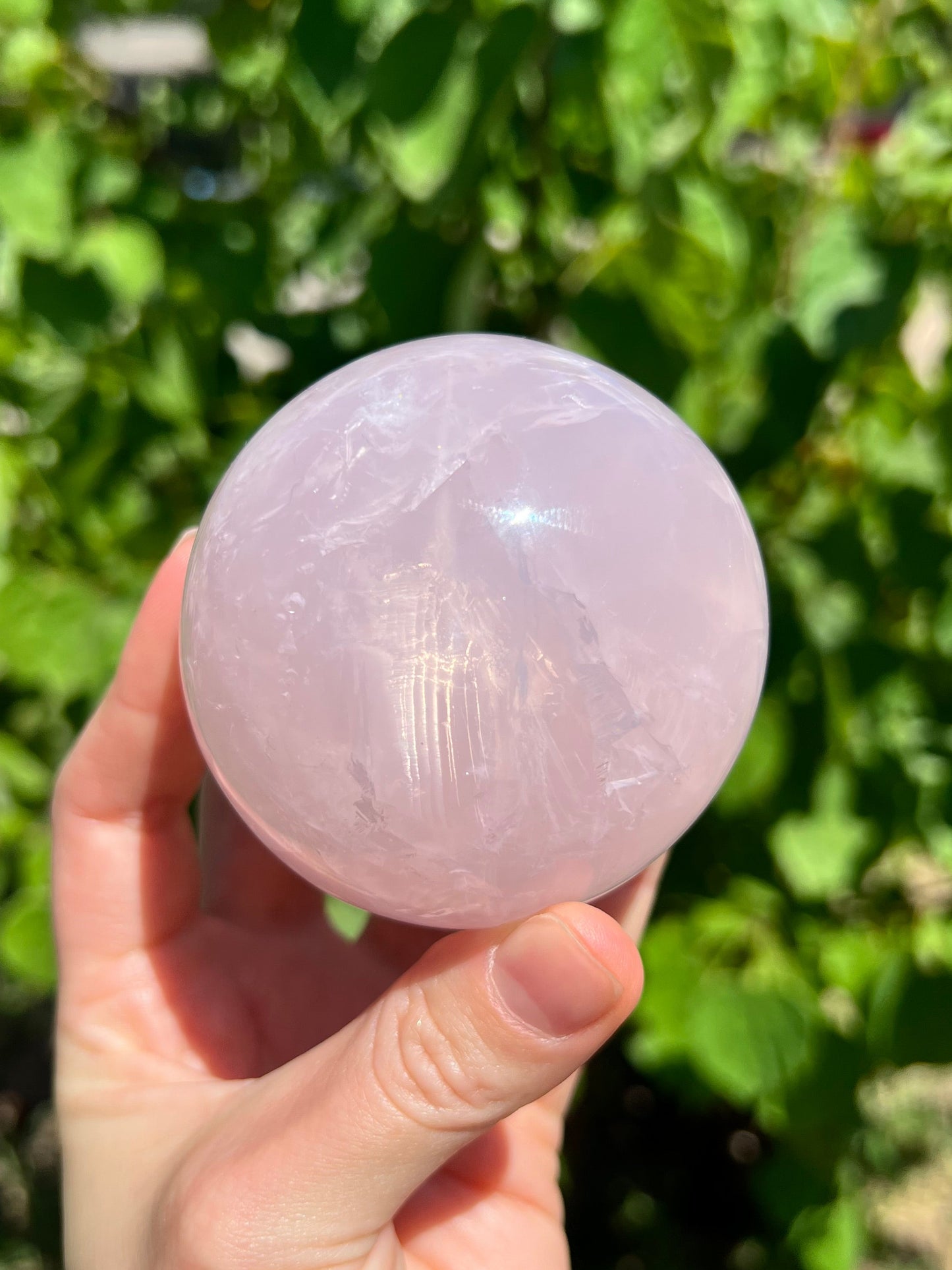 Rose Quartz Sphere