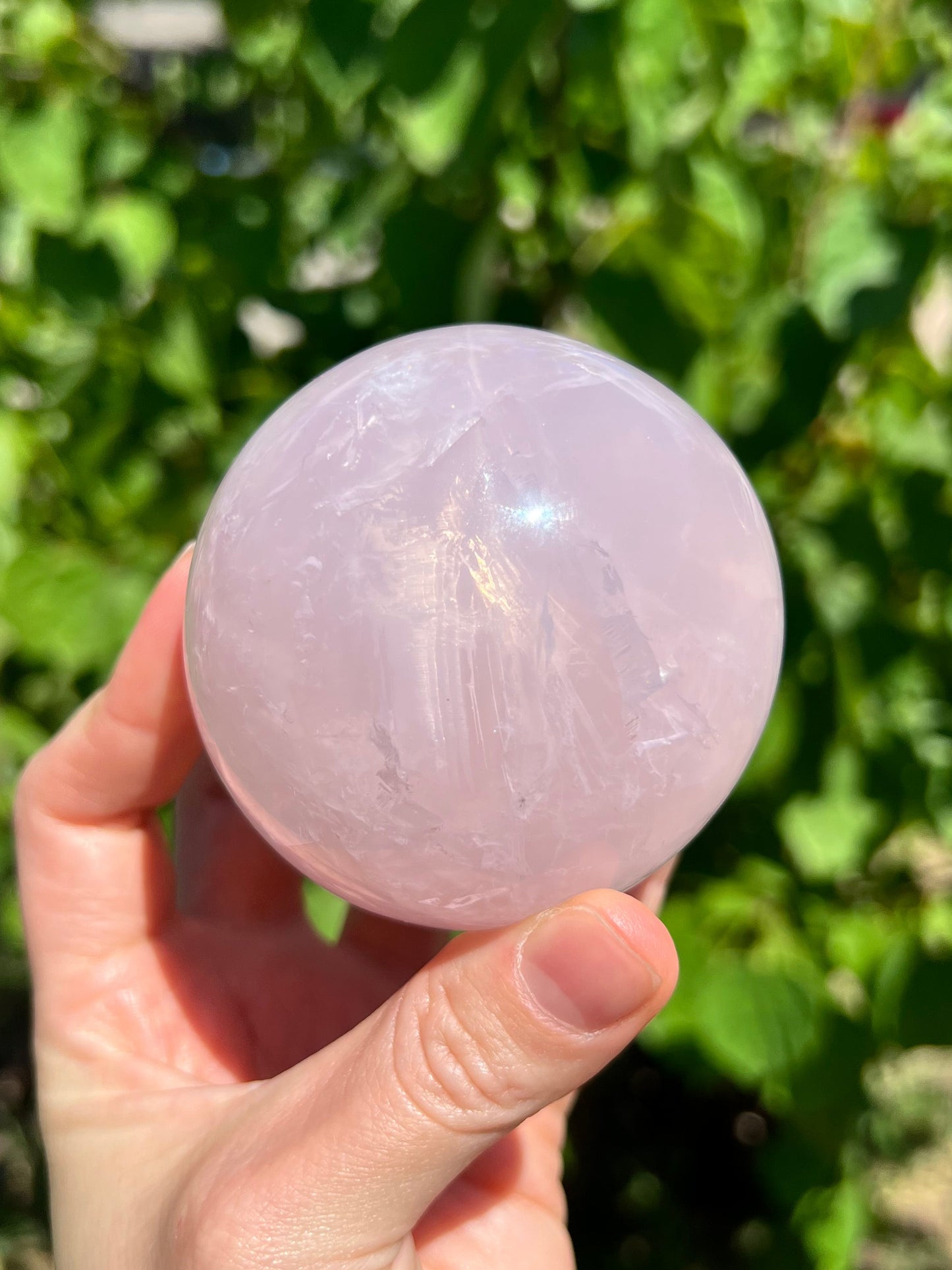 Rose Quartz Sphere