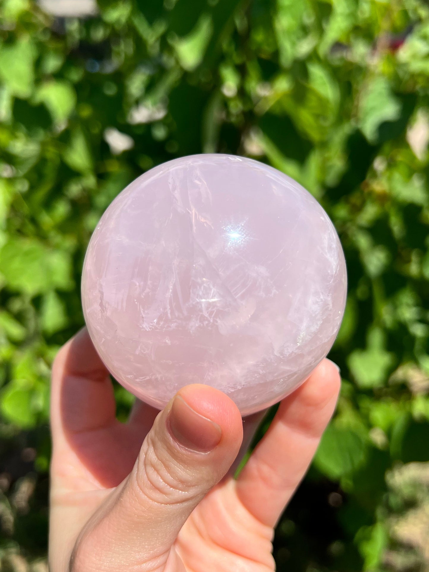 Rose Quartz Sphere