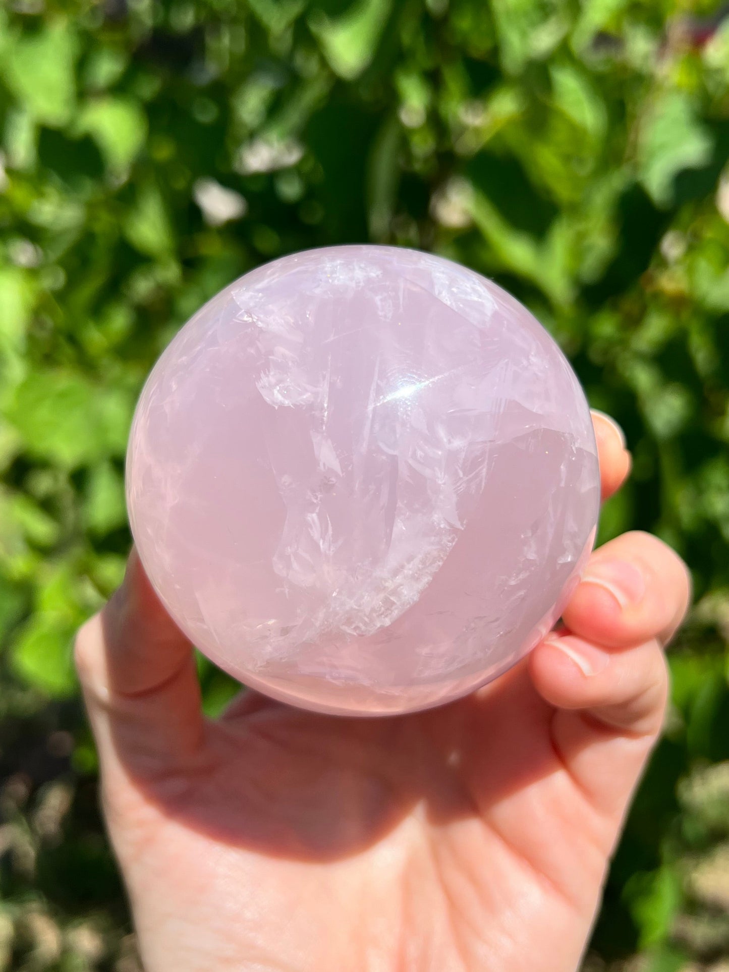 Rose Quartz Sphere