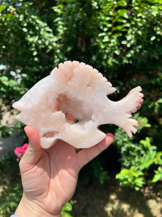 粉红紫水晶蝴蝶