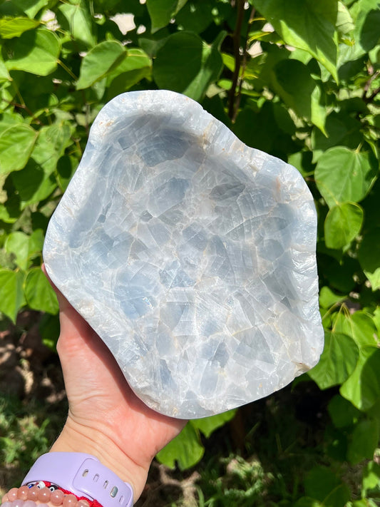 Blue Calcite Bowls