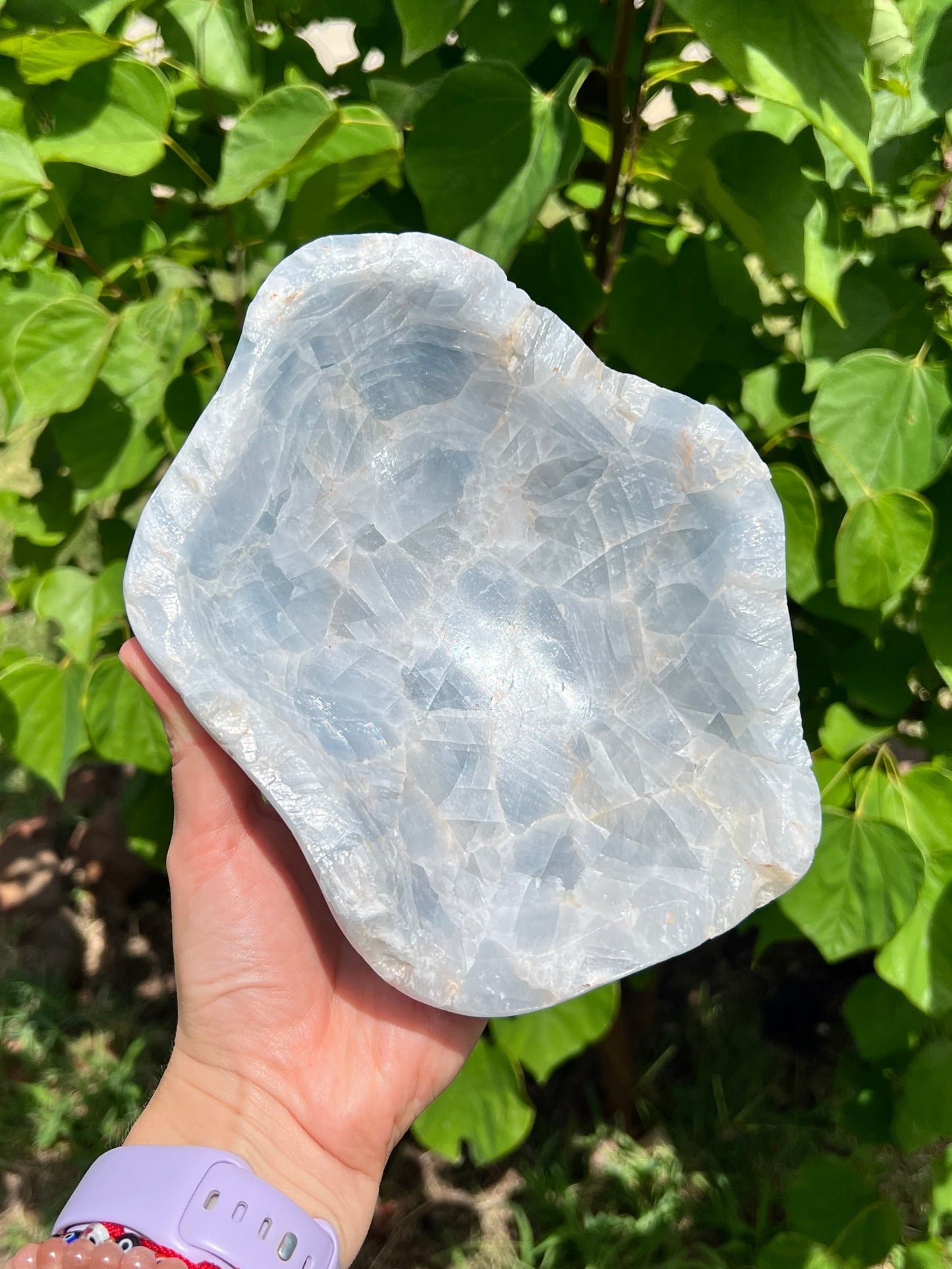 Blue Calcite Bowls