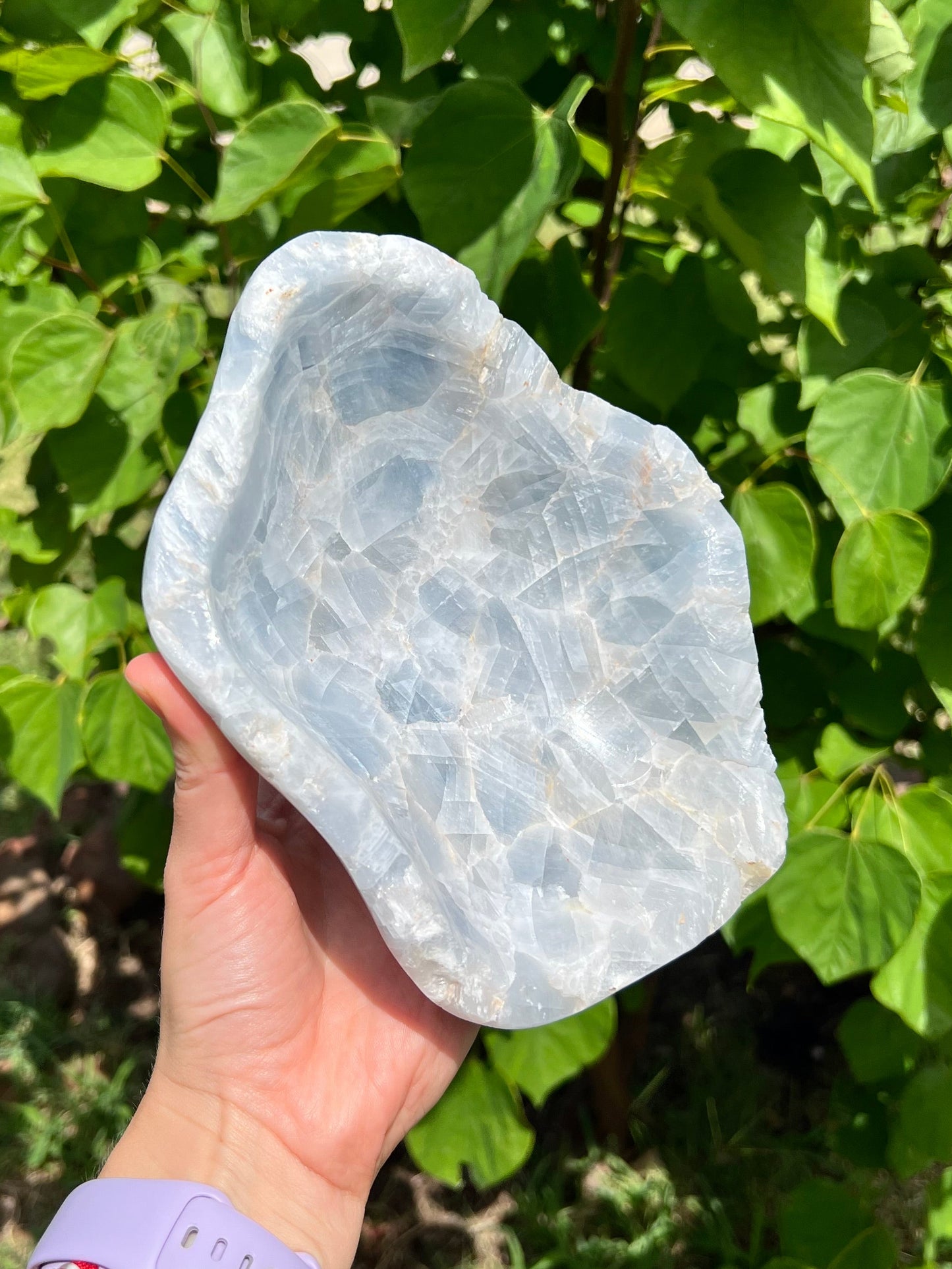Blue Calcite Bowls