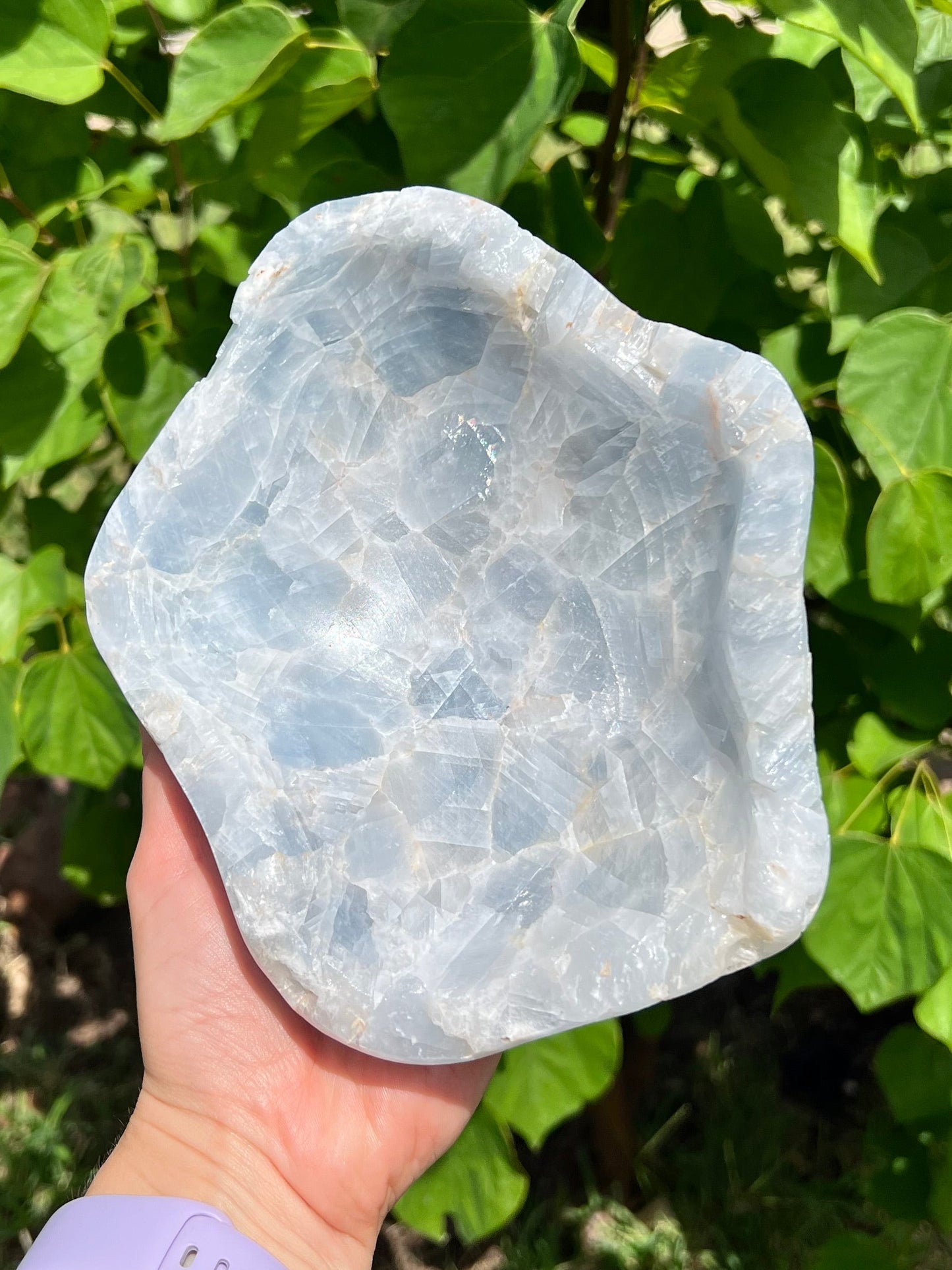 Blue Calcite Bowls