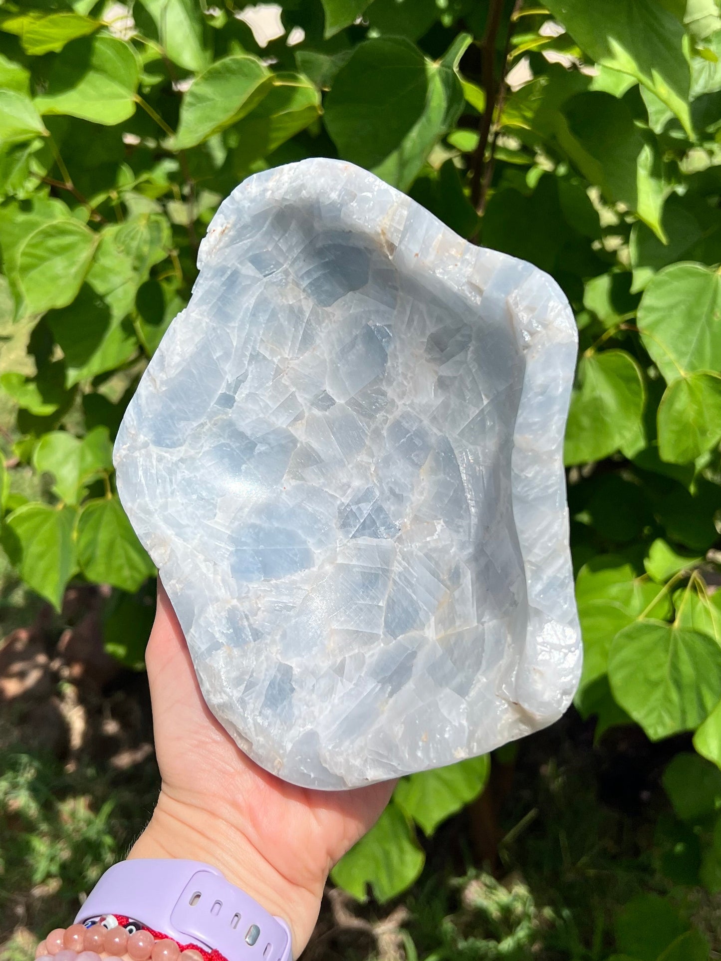 Blue Calcite Bowls