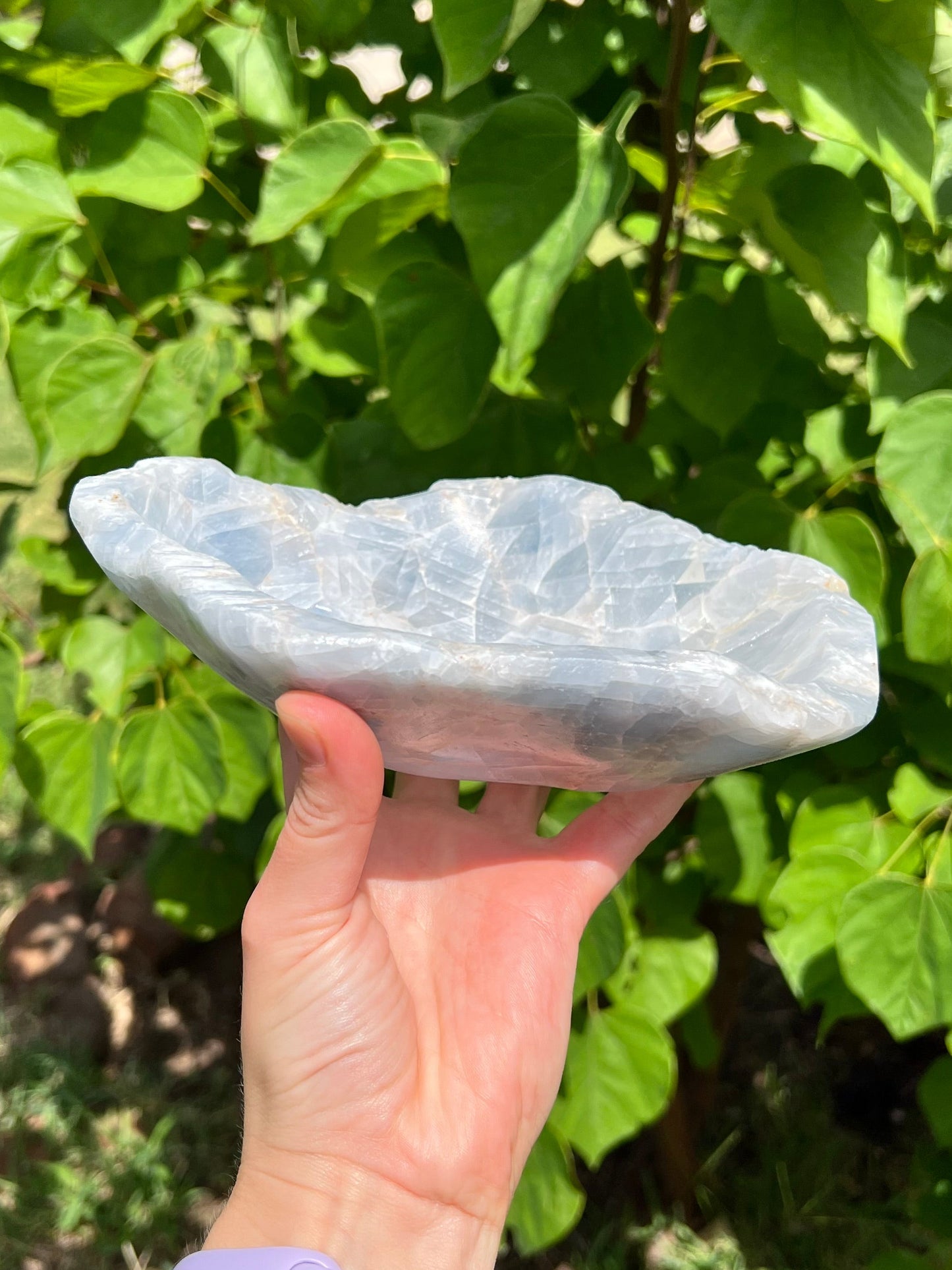 Blue Calcite Bowls