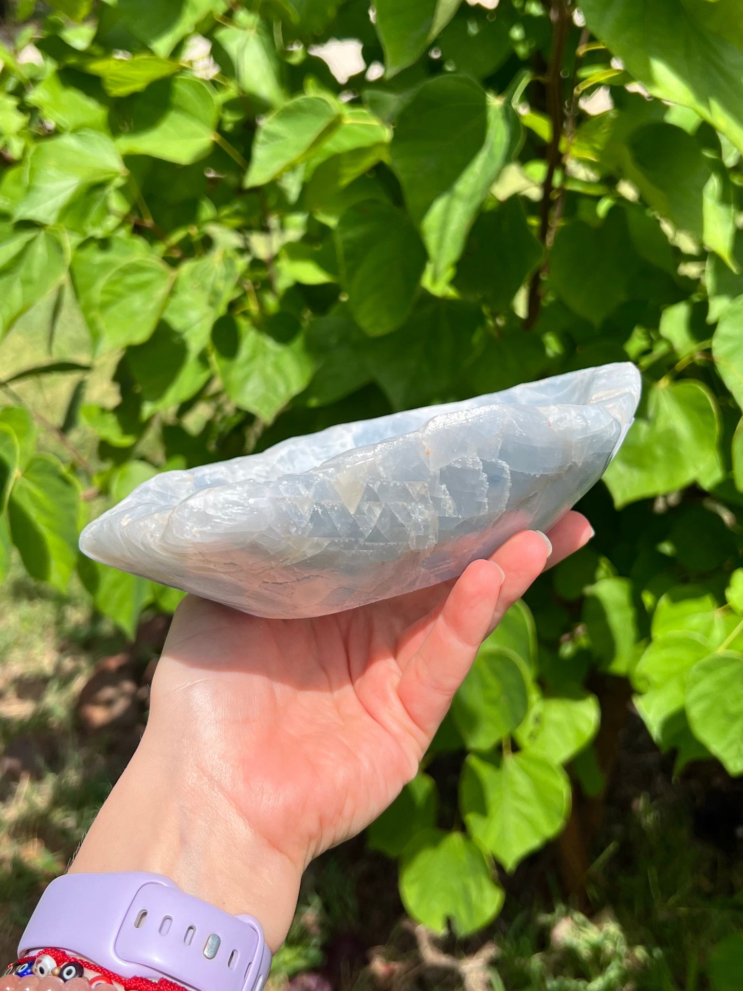 Blue Calcite Bowls
