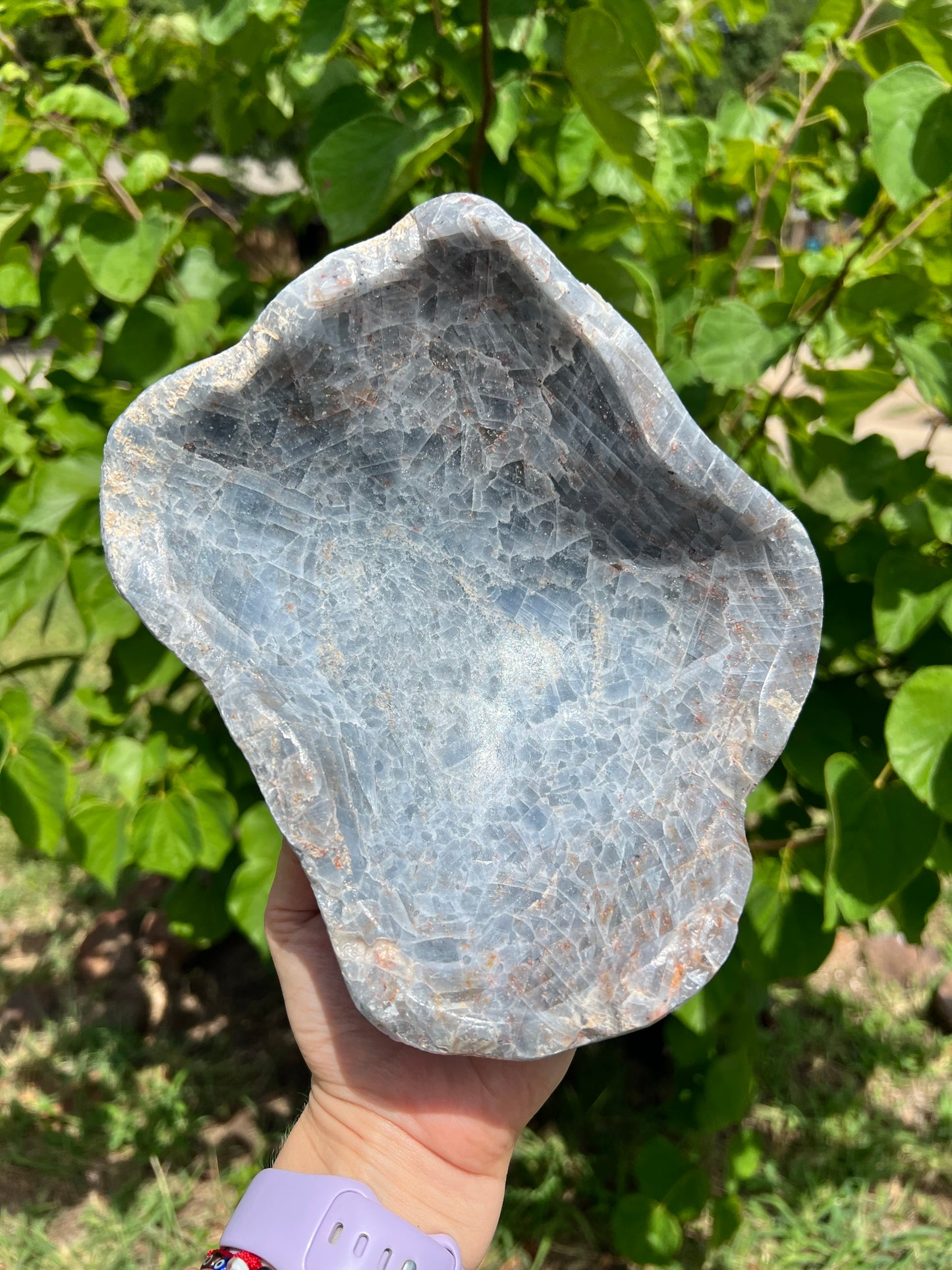 Blue Calcite Bowls