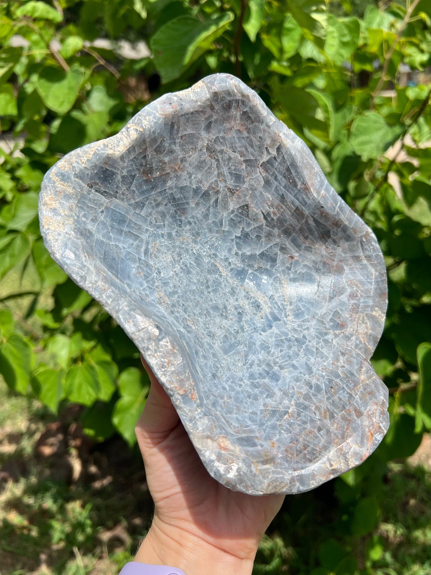 Blue Calcite Bowls
