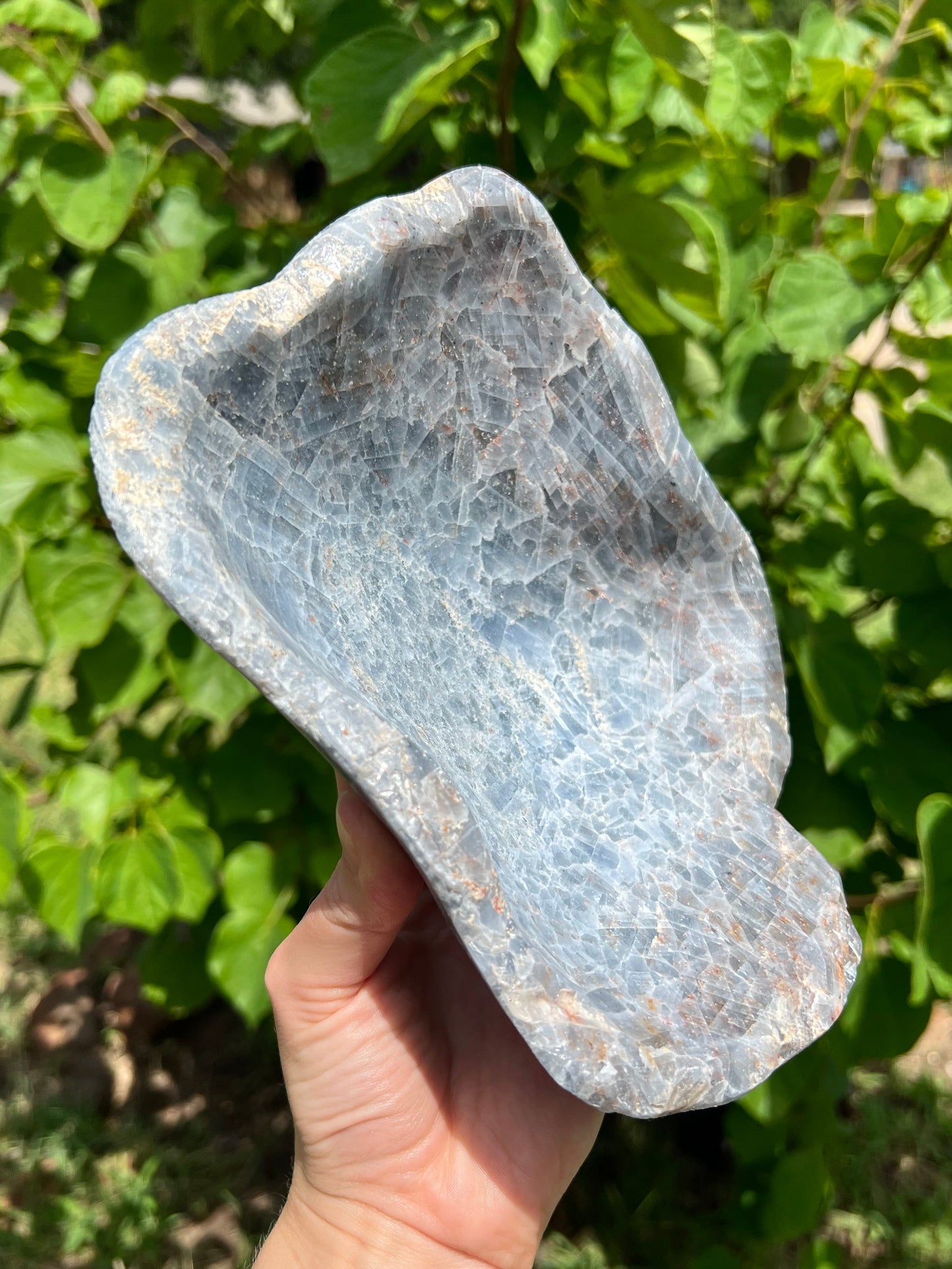 Blue Calcite Bowls