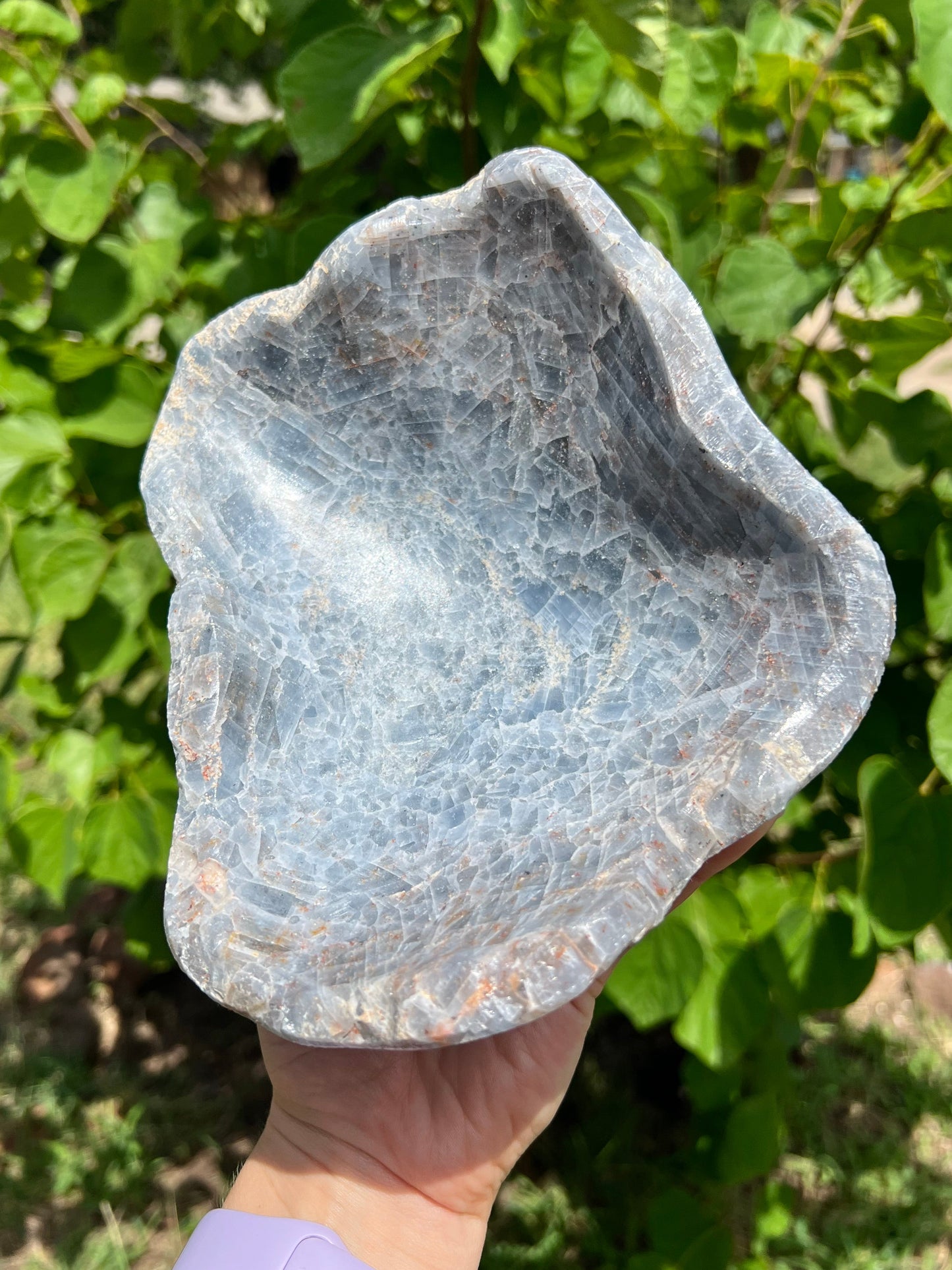 Blue Calcite Bowls