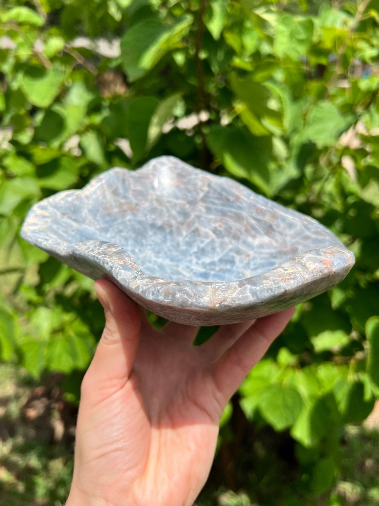 Blue Calcite Bowls