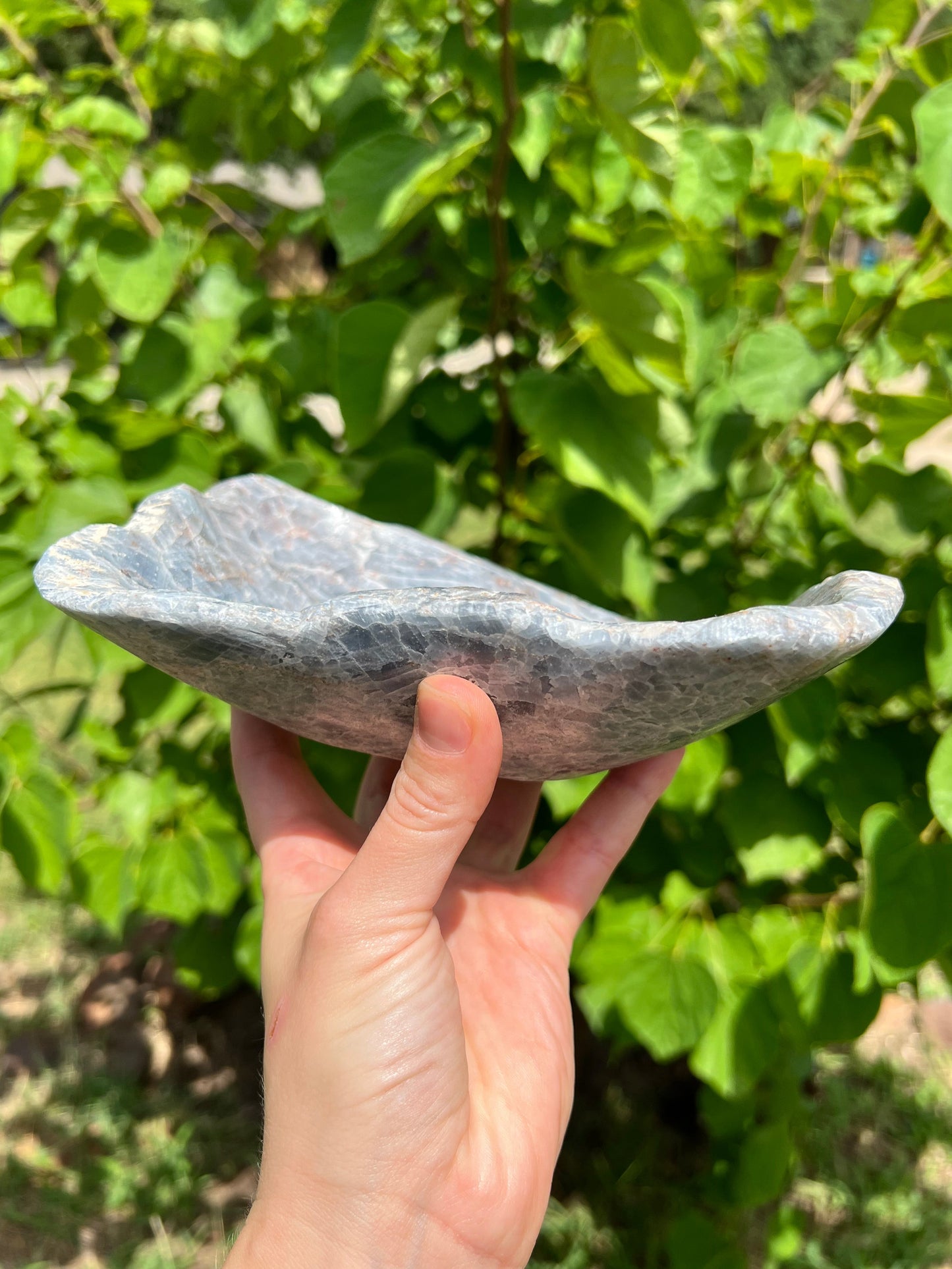 Blue Calcite Bowls