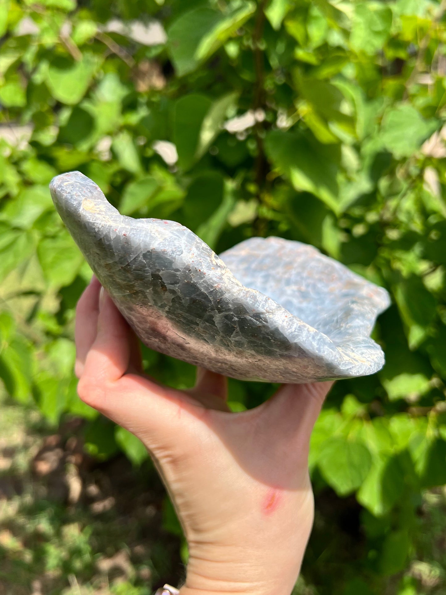 Blue Calcite Bowls