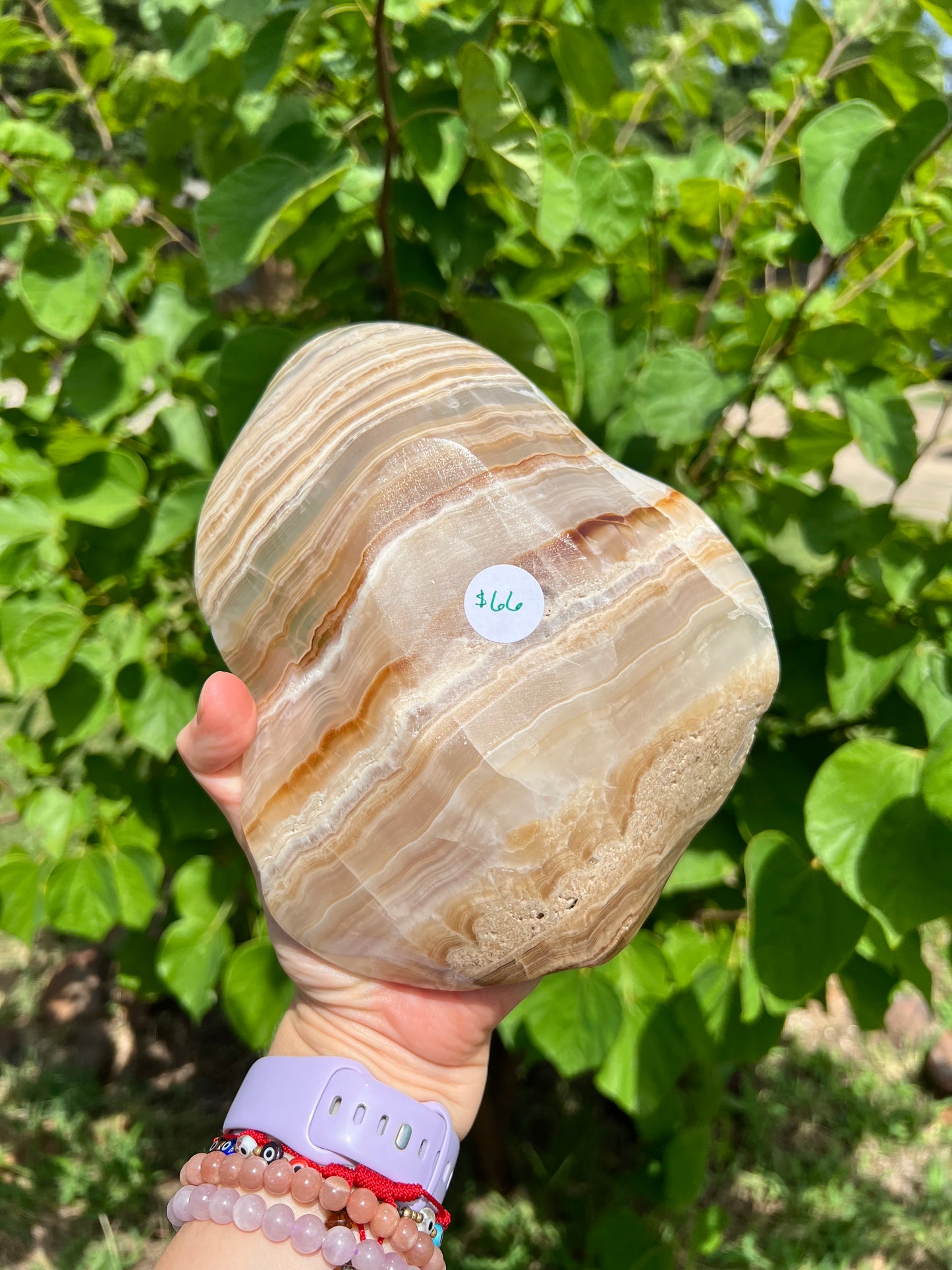 Banded Calcite Bowl